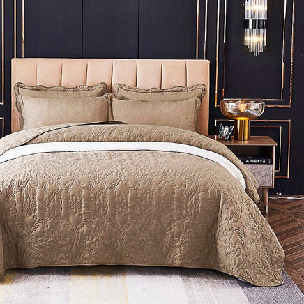 Luxury Nordic Decorative Coverlet Quilted Bedspread Bed Cover LS961 - Lusy Store