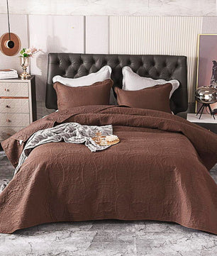 Luxury Nordic Decorative Coverlet Quilted Bedspread Bed Cover LS961 - Lusy Store