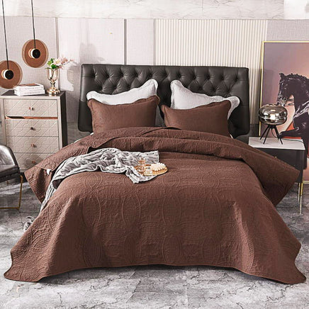 Luxury Nordic Decorative Coverlet Quilted Bedspread Bed Cover LS961 - Lusy Store