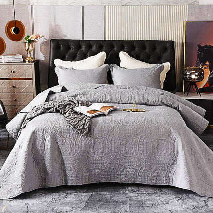 Luxury Nordic Decorative Coverlet Quilted Bedspread Bed Cover LS961 - Lusy Store