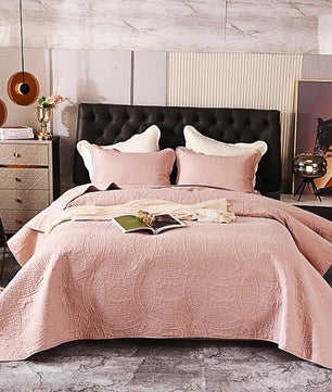 Luxury Nordic Decorative Coverlet Quilted Bedspread Bed Cover LS961 - Lusy Store