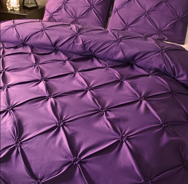 Luxury Pinch Pleat Bedding Sets Duvet Cover Bed Sheet Kids Bedding Sets Twin/Full/Queen/King size - Lusy Store