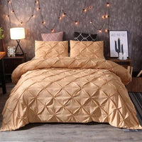 Luxury Pinch Pleat Bedding Sets Duvet Cover Bed Sheet Kids Bedding Sets Twin/Full/Queen/King size - Lusy Store