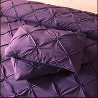 Luxury Pinch Pleat Bedding Sets Duvet Cover Bed Sheet Kids Bedding Sets Twin/Full/Queen/King size - Lusy Store