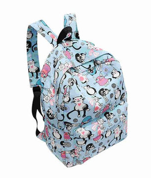 Luxury Women Backpacks Nylon for Teenage Girls - Lusy Store