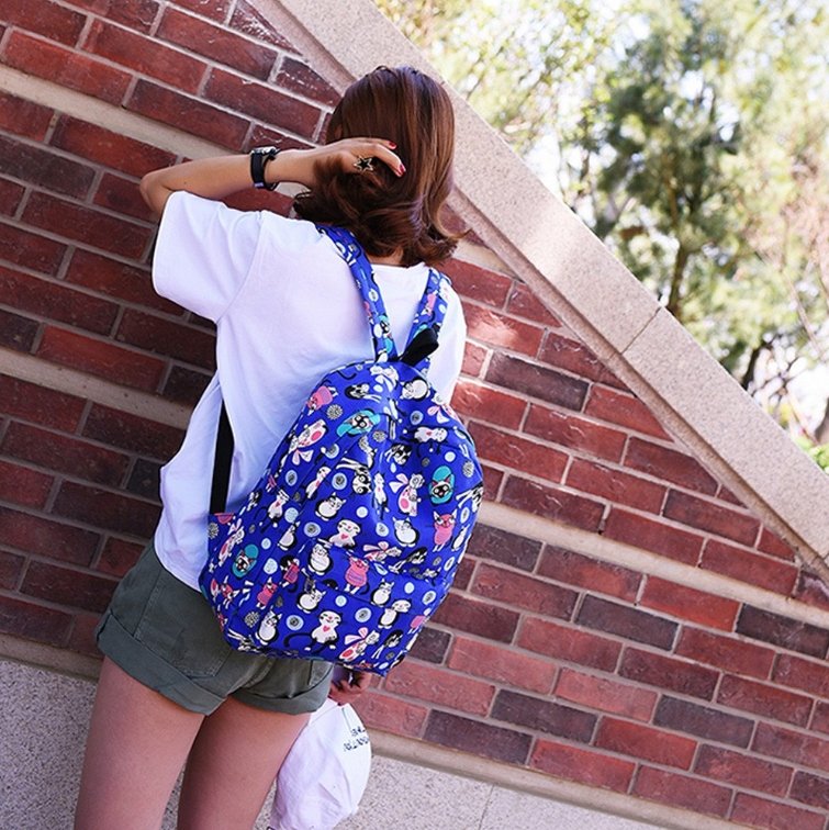 Luxury Women Backpacks Nylon for Teenage Girls - Lusy Store