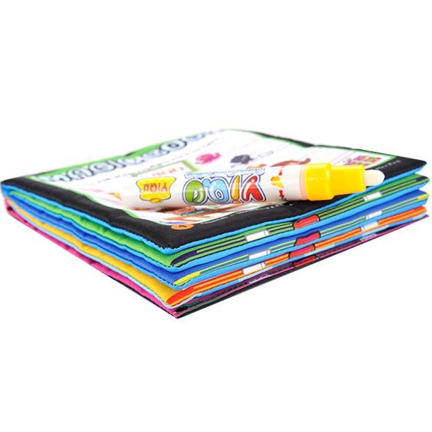 Magic Water Drawing Book Coloring Book Doodle Magic Pen Animals - Lusy Store