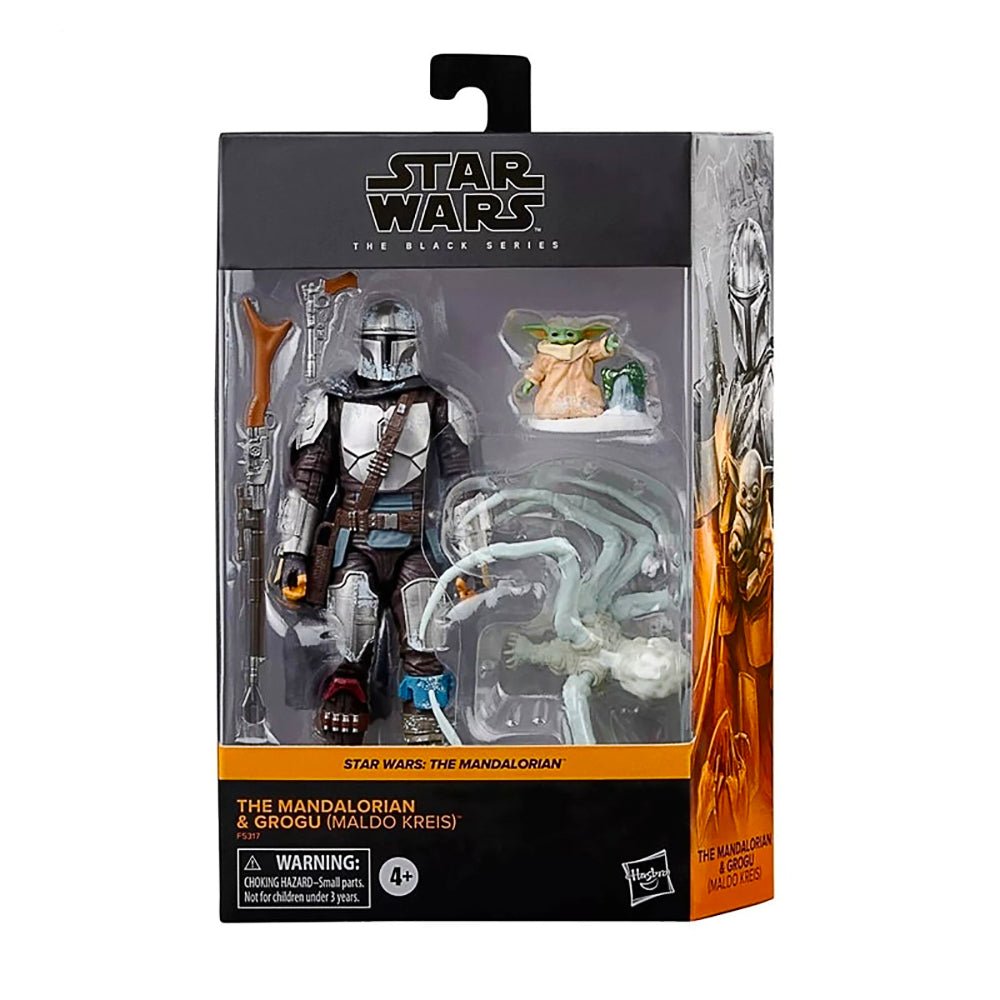 Mandalorian Figure Hasbro Star Wars The Black Series Model Toy T85 - Lusy Store