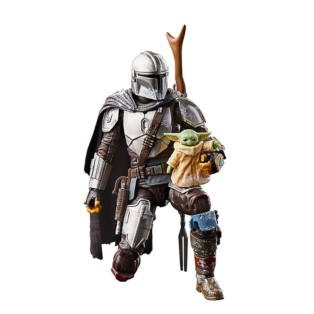 Mandalorian Figure Hasbro Star Wars The Black Series Model Toy T85 - Lusy Store