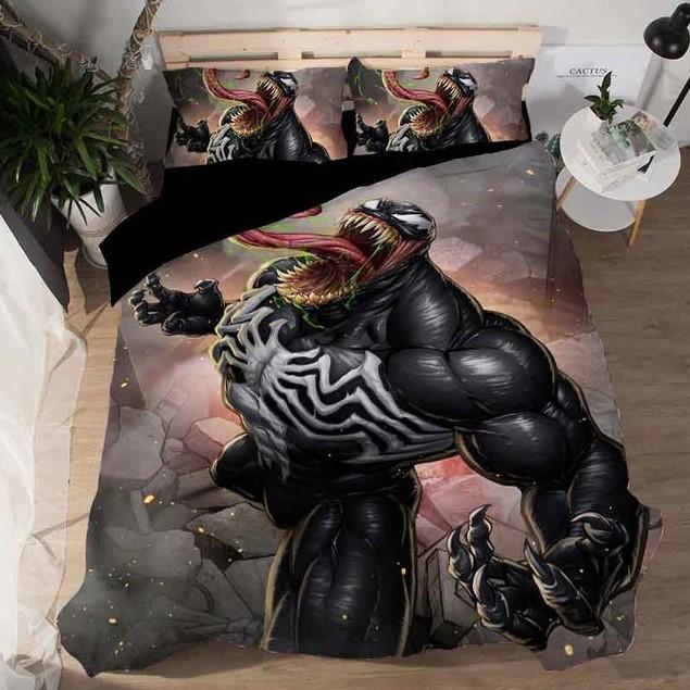 Marvel Avengers Alliance 3D Bedding Sets Iron Man The Flash Duvet Cover Bed Sheet Kids Bedding Sets - Lusy Store