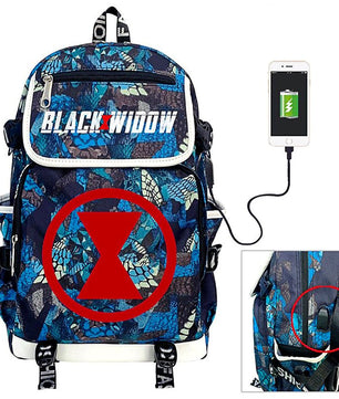 Marvel Backpacks Super Backpack USB Charging Backpacks for School B79 - Lusy Store
