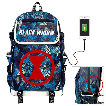 Marvel Backpacks Super Backpack USB Charging Backpacks for School B79 - Lusy Store