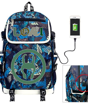 Marvel Backpacks Super Backpack USB Charging Backpacks for School B79 - Lusy Store