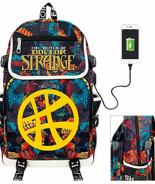 Marvel Backpacks Super Backpack USB Charging Backpacks for School B79 - Lusy Store