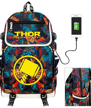 Marvel Backpacks Super Backpack USB Charging Backpacks for School B79 - Lusy Store