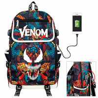 Marvel Backpacks Super Backpack USB Charging Backpacks for School B79 - Lusy Store