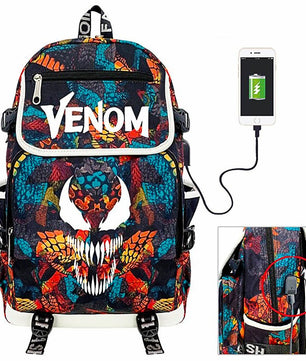 Marvel Backpacks Super Backpack USB Charging Backpacks for School B79 - Lusy Store