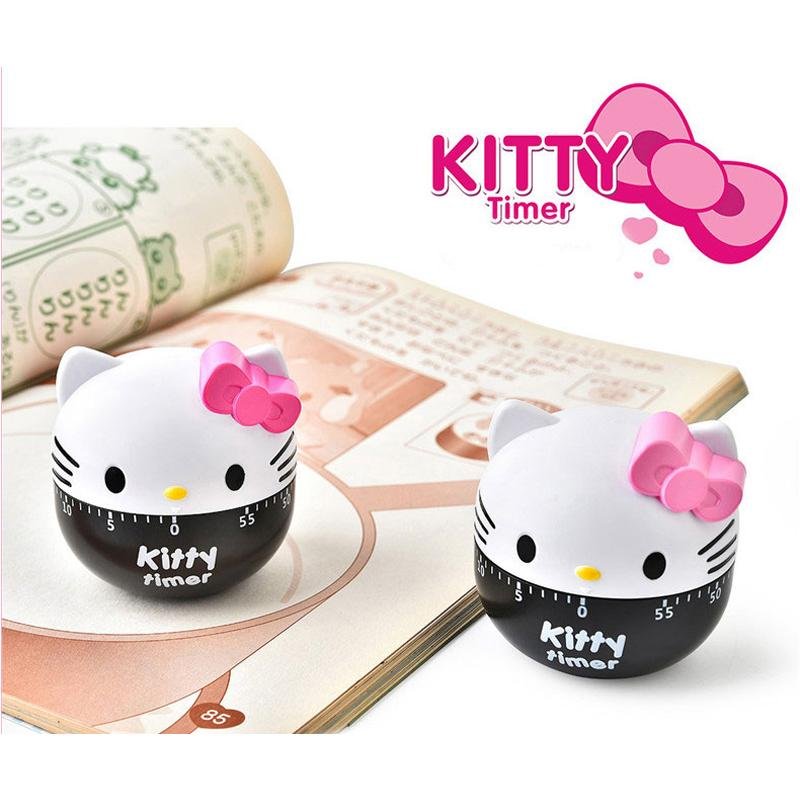 Mechanical Kitchen Cooking Timer Alarm 60 Minutes Hello Kitty Timer Cooking Tool Kitchen Timer - Lusy Store