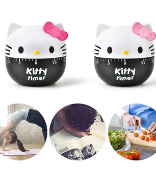 Mechanical Kitchen Cooking Timer Alarm 60 Minutes Hello Kitty Timer Cooking Tool Kitchen Timer - Lusy Store