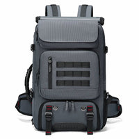 Mens Backpack Outdoors Waterproof Laptop Business Backpack With Separate Shoe Bag B369 Grey
