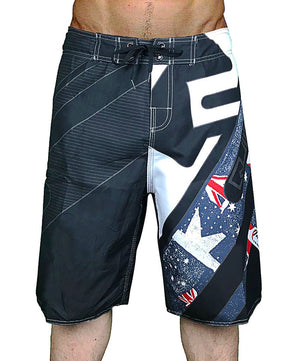 Mens Beach Pants Mens Shorts Quick Drying Casual Swimsuit Surf Beach Shorts D397 - Lusy Store