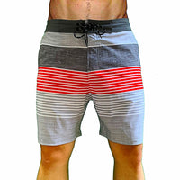 Mens Beach Pants Mens Shorts Quick Drying Casual Swimsuit Surf Beach Shorts D397 - Lusy Store