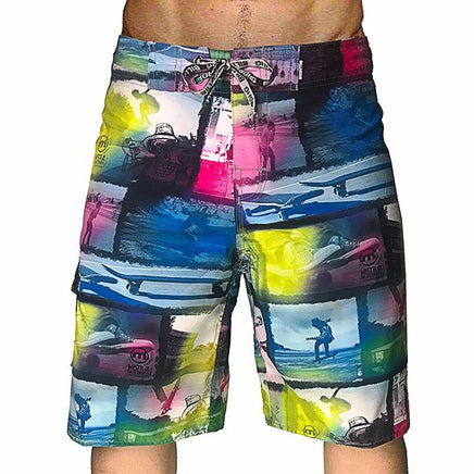 Mens Beach Pants Mens Shorts Quick Drying Casual Swimsuit Surf Beach Shorts D397 7