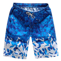 Mens Beach Pants Plus Size Swim Trunks Wave Storm Swim Shorts Quick Dry Board Shorts D399 3