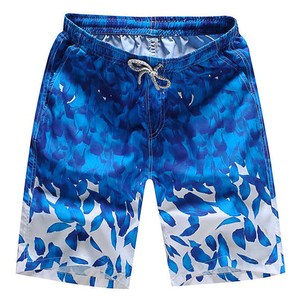 Mens Beach Pants Plus Size Swim Trunks Wave Storm Swim Shorts Quick Dry Board Shorts D399 3