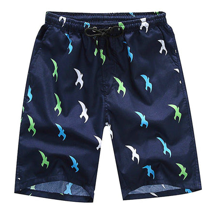 Mens Beach Pants Plus Size Swim Trunks Wave Storm Swim Shorts Quick Dry Board Shorts D399 5