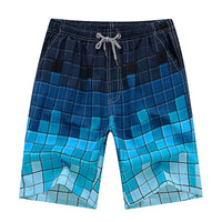 Mens Beach Pants Plus Size Swim Trunks Wave Storm Swim Shorts Quick Dry Board Shorts D399 6