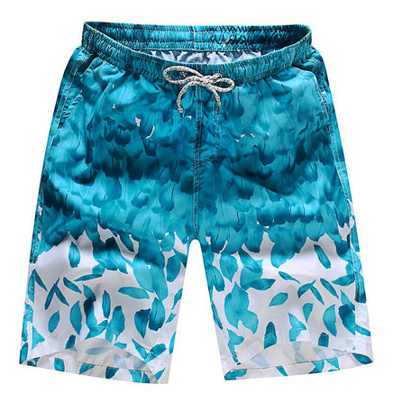 Mens Beach Pants Plus Size Swim Trunks Wave Storm Swim Shorts Quick Dry Board Shorts D399 11