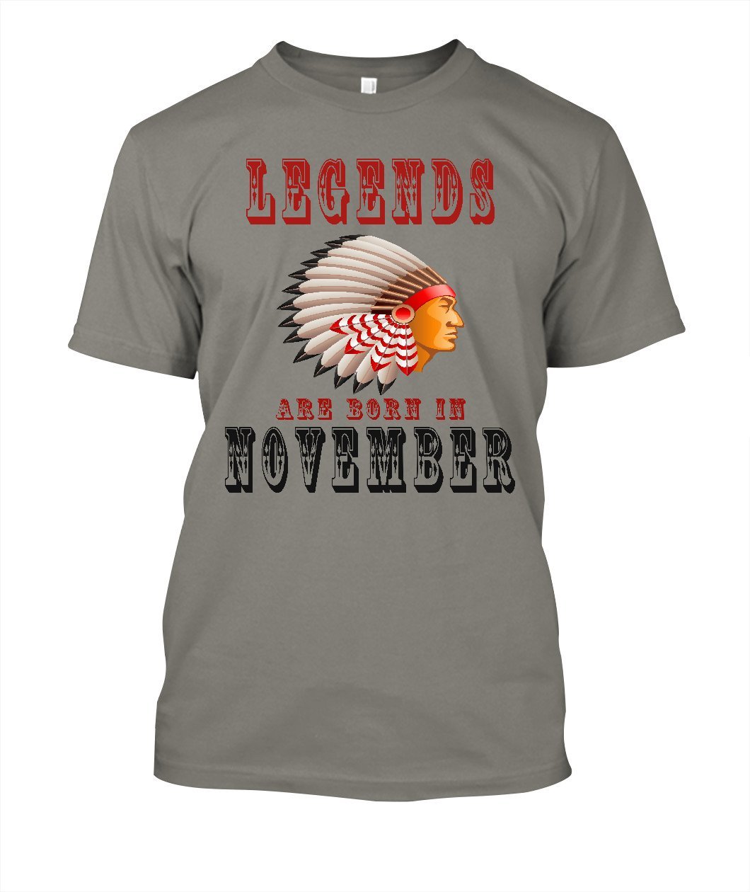 Men's Tshirt Funny Legends Are Born In November - Lusy Store