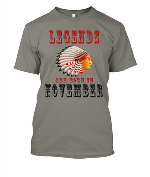 Men's Tshirt Funny Legends Are Born In November - Lusy Store