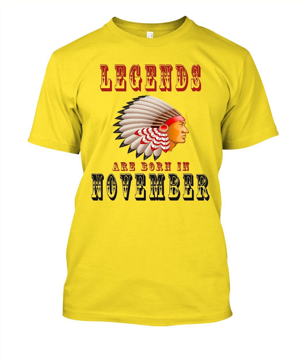 Men's Tshirt Funny Legends Are Born In November - Lusy Store