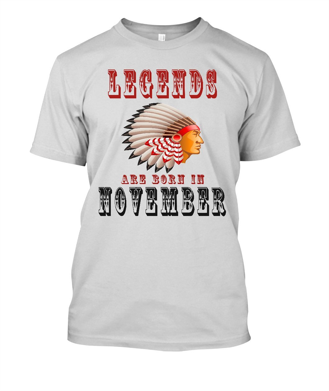 Men's Tshirt Funny Legends Are Born In November - Lusy Store