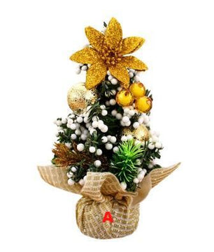Merry Christmas Tree Bedroom Desk Decoration Mini - Lusy Store