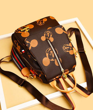 Mickey Backpacks Women's Backpack Luxury Multifunctional Fashion B71 - Lusy Store