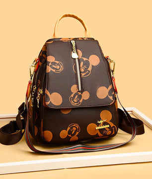 Mickey Backpacks Women's Backpack Luxury Multifunctional Fashion B71 - Lusy Store
