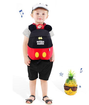 Mickey Mouse Backpack Boys And Girls Cute Anti-Lost Children Schoolbag - Lusy Store