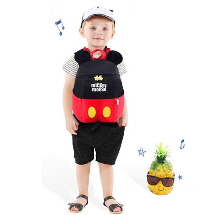 Mickey Mouse Backpack Boys And Girls Cute Anti-Lost Children Schoolbag - Lusy Store