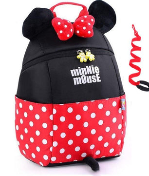 Mickey Mouse Backpack Boys And Girls Cute Anti-Lost Children Schoolbag - Lusy Store