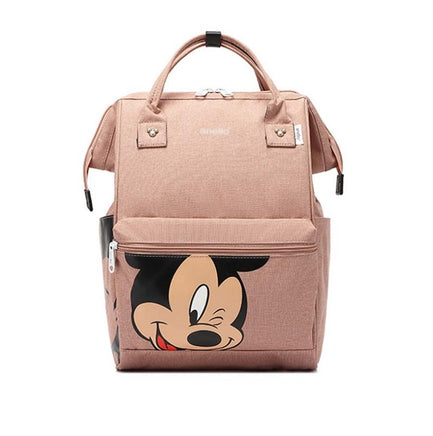 Mickey Mouse Backpack Cute Large Capacity School Bag Multi-Function - Lusy Store