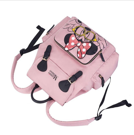 Mickey Mouse Backpack Waterproof Capacity Mother And Baby Bag - Lusy Store