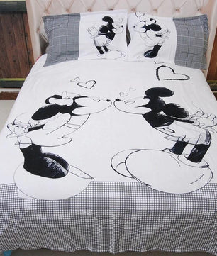 Mickey Mouse Bedding Sets Duvet Cover Bed Sheet Bed Linen Kids Bedding Sets Twin/Full/Queen/King Size - Lusy Store