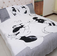 Mickey Mouse Bedding Sets Duvet Cover Bed Sheet Bed Linen Kids Bedding Sets Twin/Full/Queen/King Size