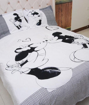 Mickey Mouse Bedding Sets Duvet Cover Bed Sheet Bed Linen Kids Bedding Sets Twin/Full/Queen/King Size - Lusy Store
