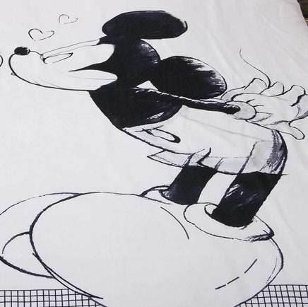 Mickey Mouse Bedding Sets Duvet Cover Bed Sheet Bed Linen Kids Bedding Sets Twin/Full/Queen/King Size