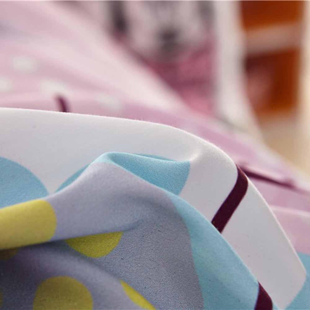 Mickey Mouse & Friends Goofy 100% Cotton Twin Queen Bedroom Decor Sheet Sets 3D Pink Bedding Sets - Lusy Store