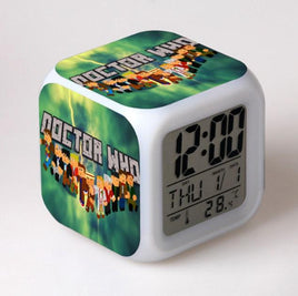 Minecraft Alarm Clock Colorful LED Night Light MN154 - Lusy Store